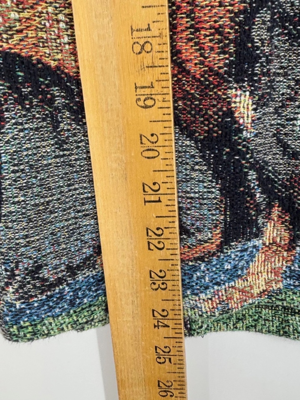 Sugar Street Weavers Womens Medium Jacket Dog Dachshund Blue Tapestry Vintage - Picture 10 of 10